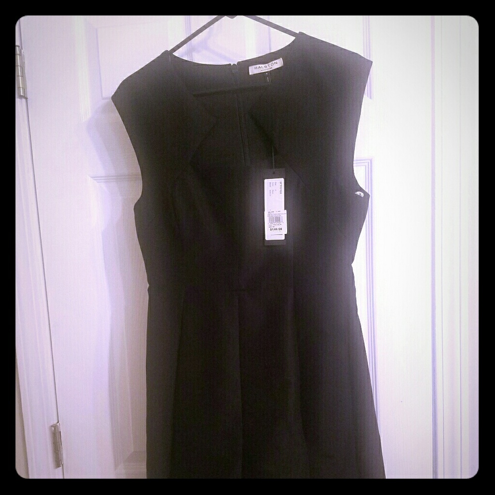 Nwt Halston Heritage black dress